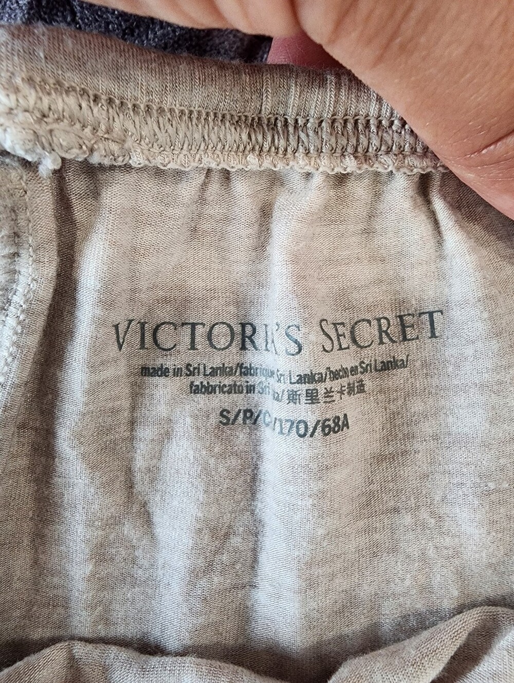 Victoria's Secret Super Soft Modal Lace Trim Pajama Set Cream Beige Small - Picture 11 of 16